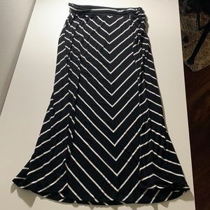 Striped maxi skirt from Target XXL